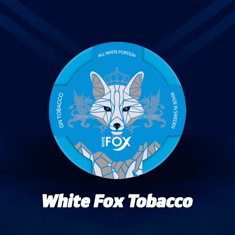 White Fox Mint Slim (All White) 16 mg/g