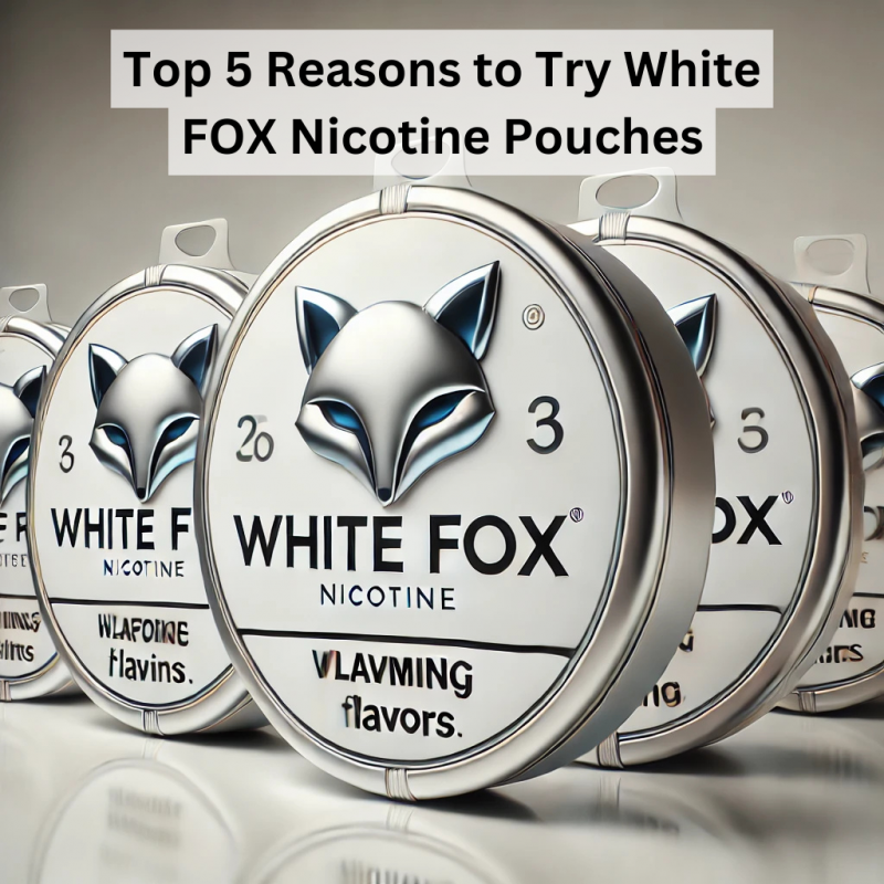 Top 5 Reasons to Try White FOX Nicotine Pouches in Dubai