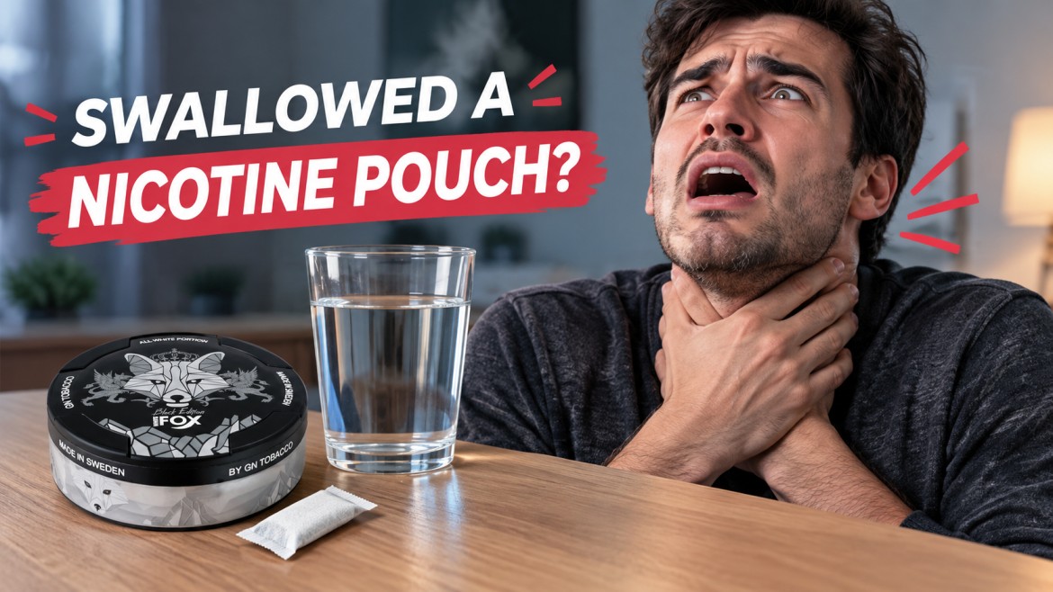Accidentally Swallowed a Nicotine Pouch? What to Do Accidentally Swallowed a Nicotine Pouch? What to Do now